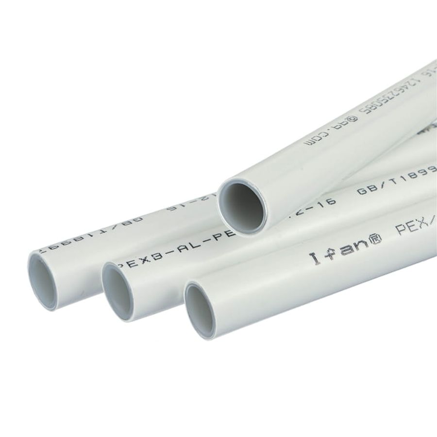 IFAN white PEX pipe with GB/T 18997 printline
