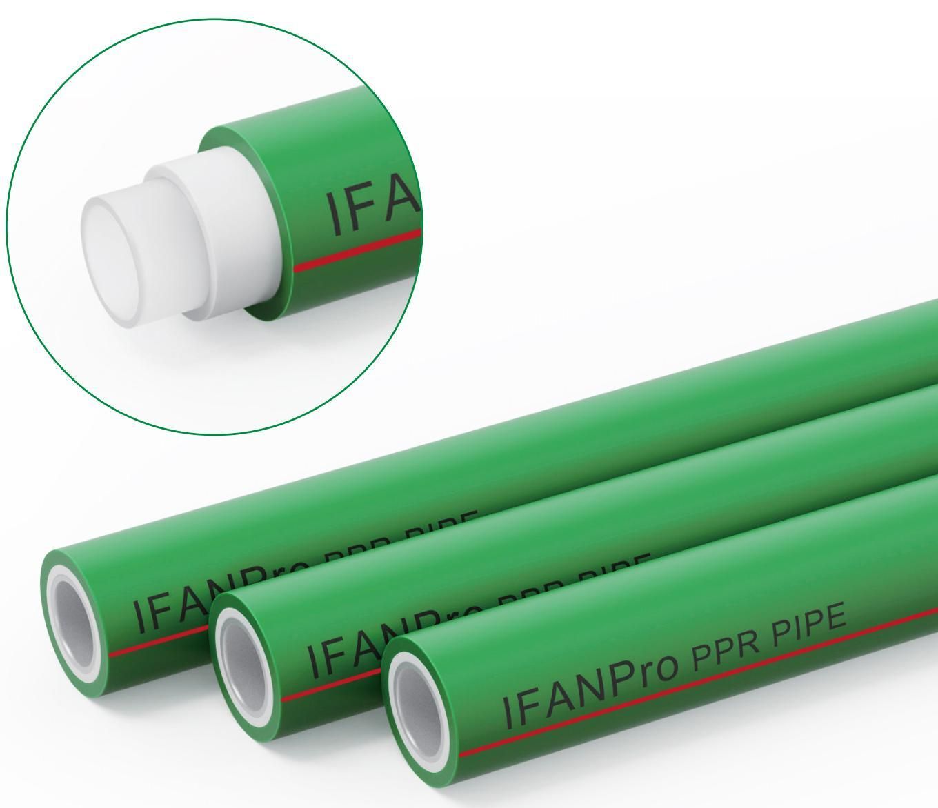 Pure PPR PIPE PN20 3layer