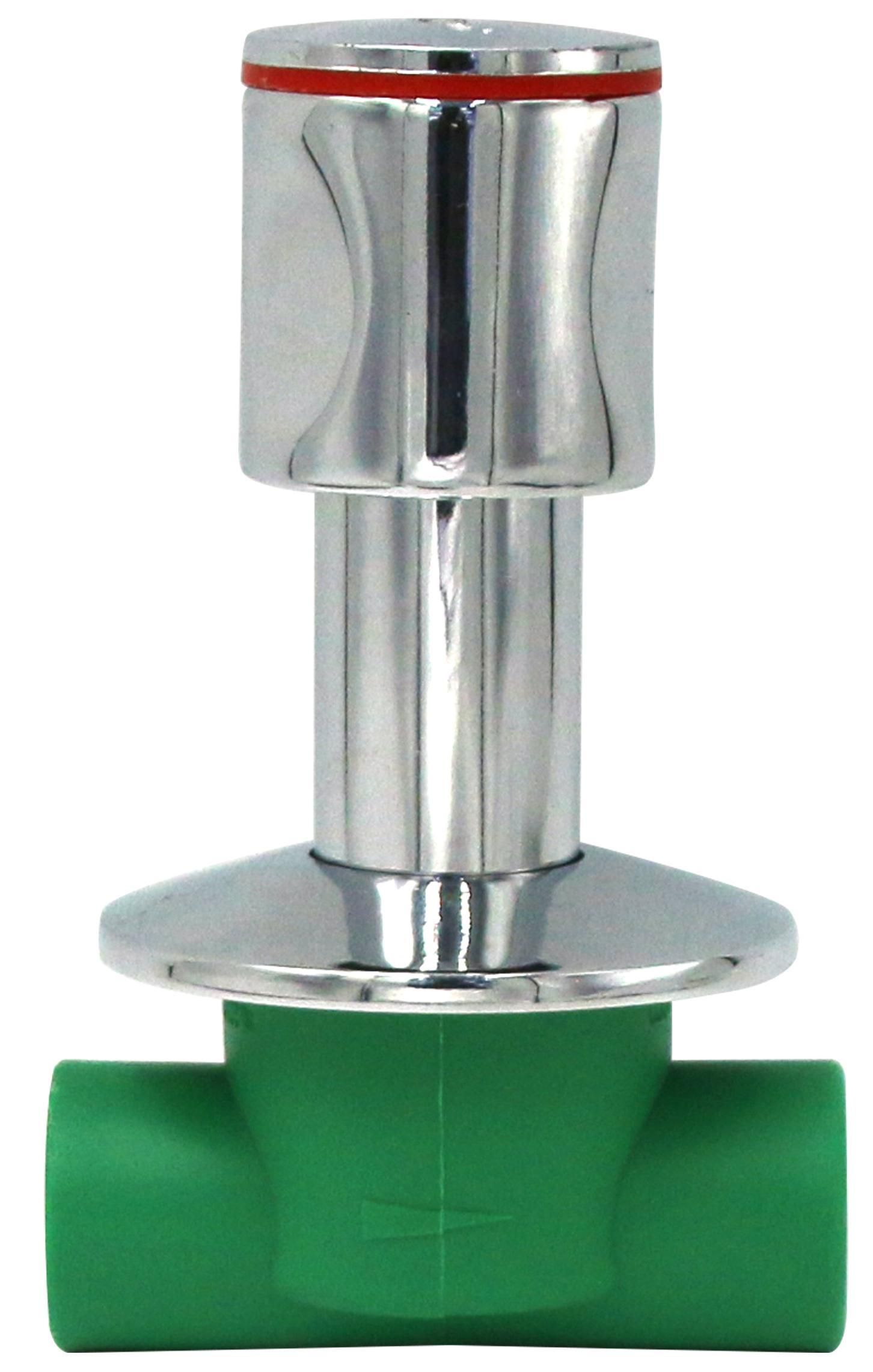 Concealde valve