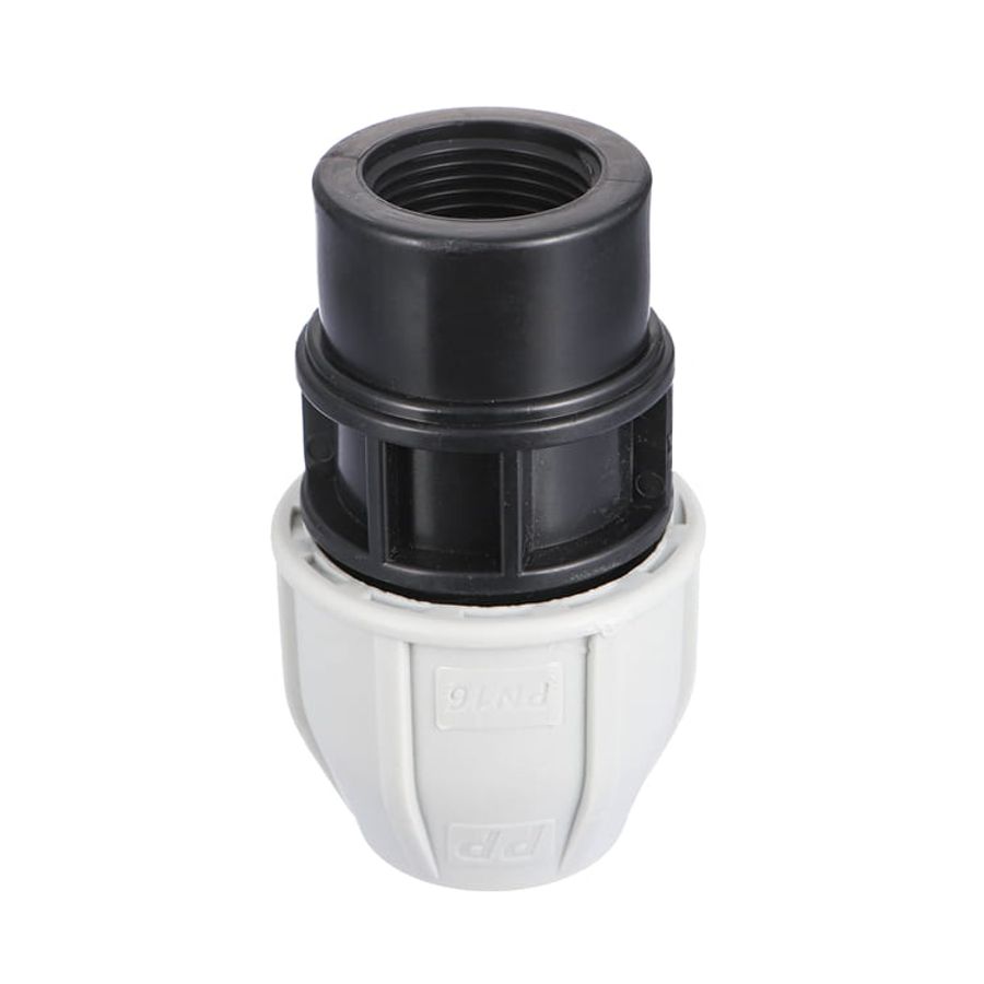 IFAN HDPE compression elbow fitting