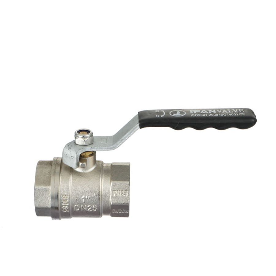IFAN brass ball valve with lever handle