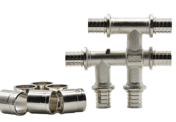 Tee hose pipe CW617+SS