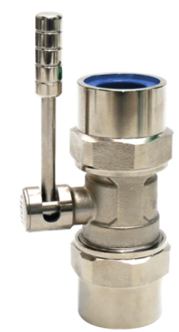 Explosion proof Double brass union white brass