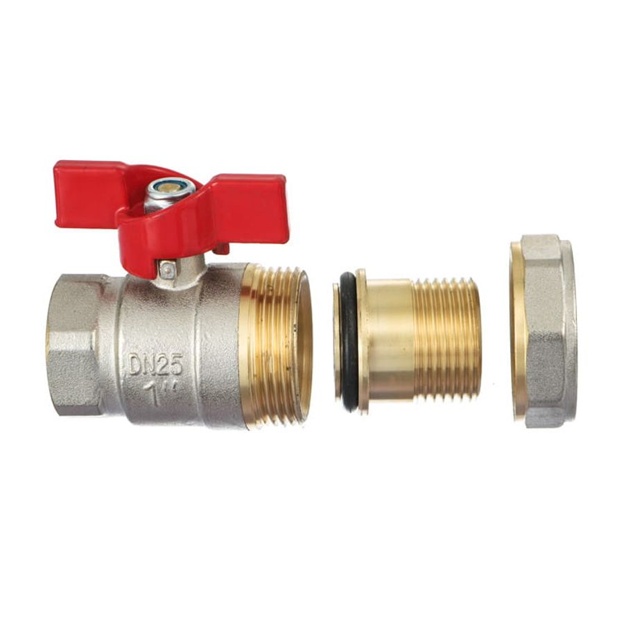 IFAN brass ball valve for fast quarter-turn isolation
