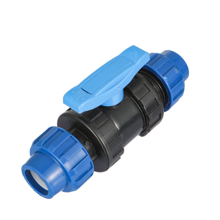 IFAN HDPE compression tee fitting components