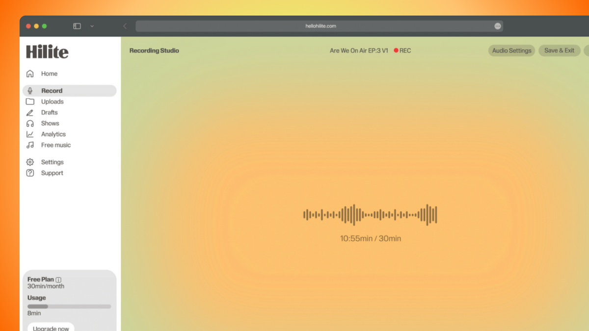 Body scan meditation recording software