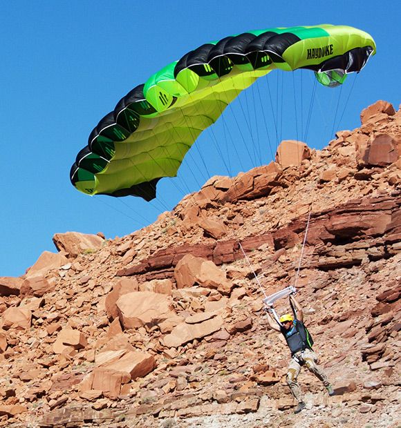 BASE jumping gear: BASE jumping parachute: Hayduke | Squirrel