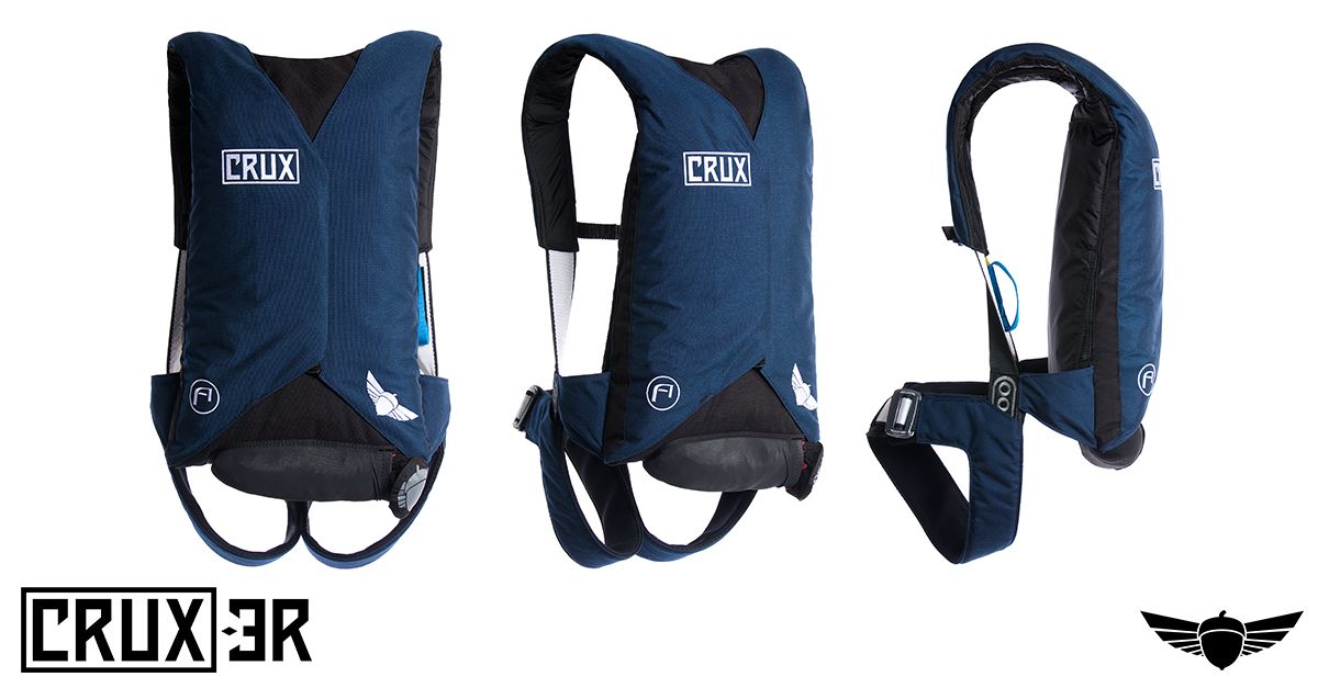 BASE jumping equipment: BASE Jumping harness container CRUX 3-Ring ...