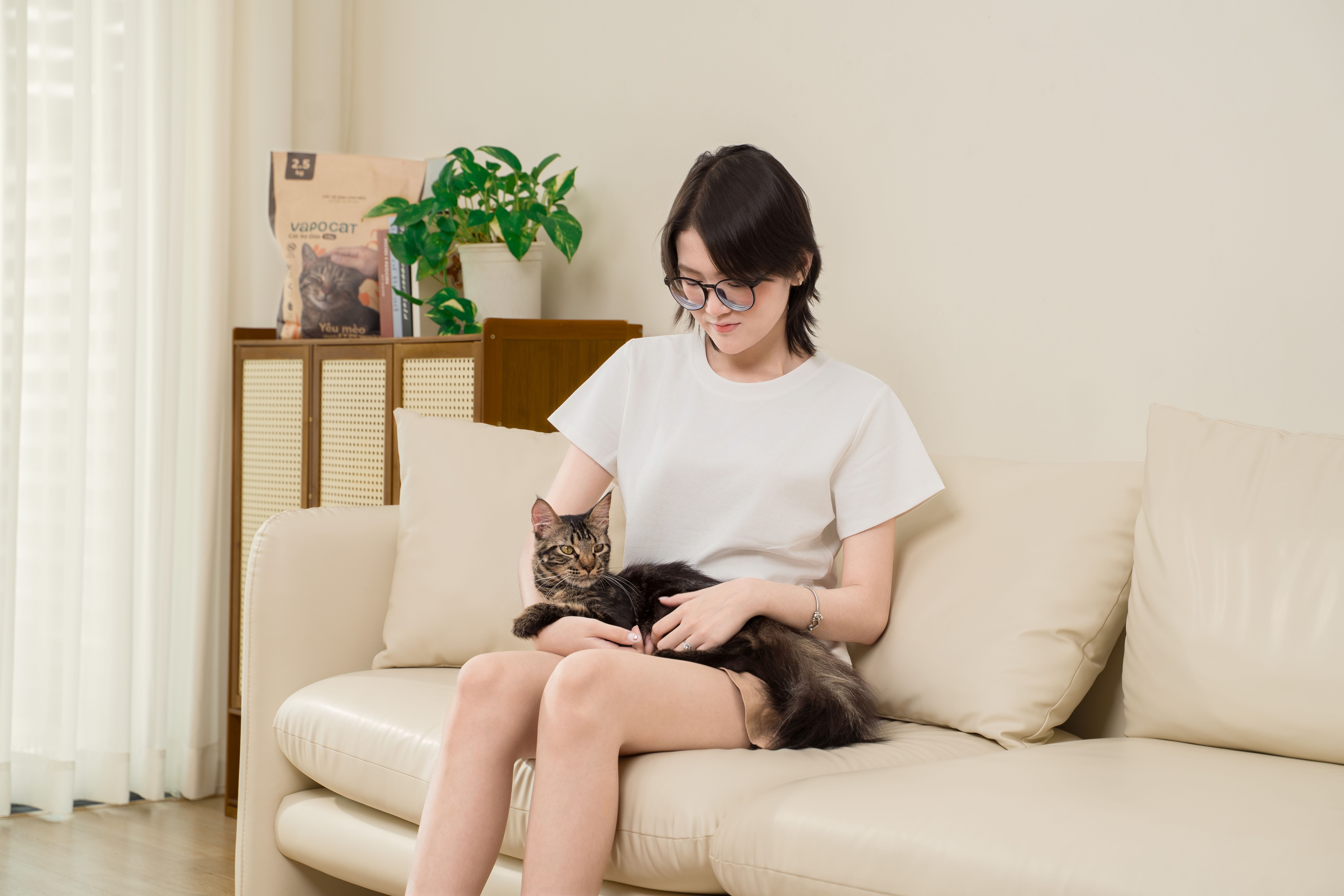 VAPO CAT (CÁT XƠ DỪA & CÁT ĐẬU NÀNH)