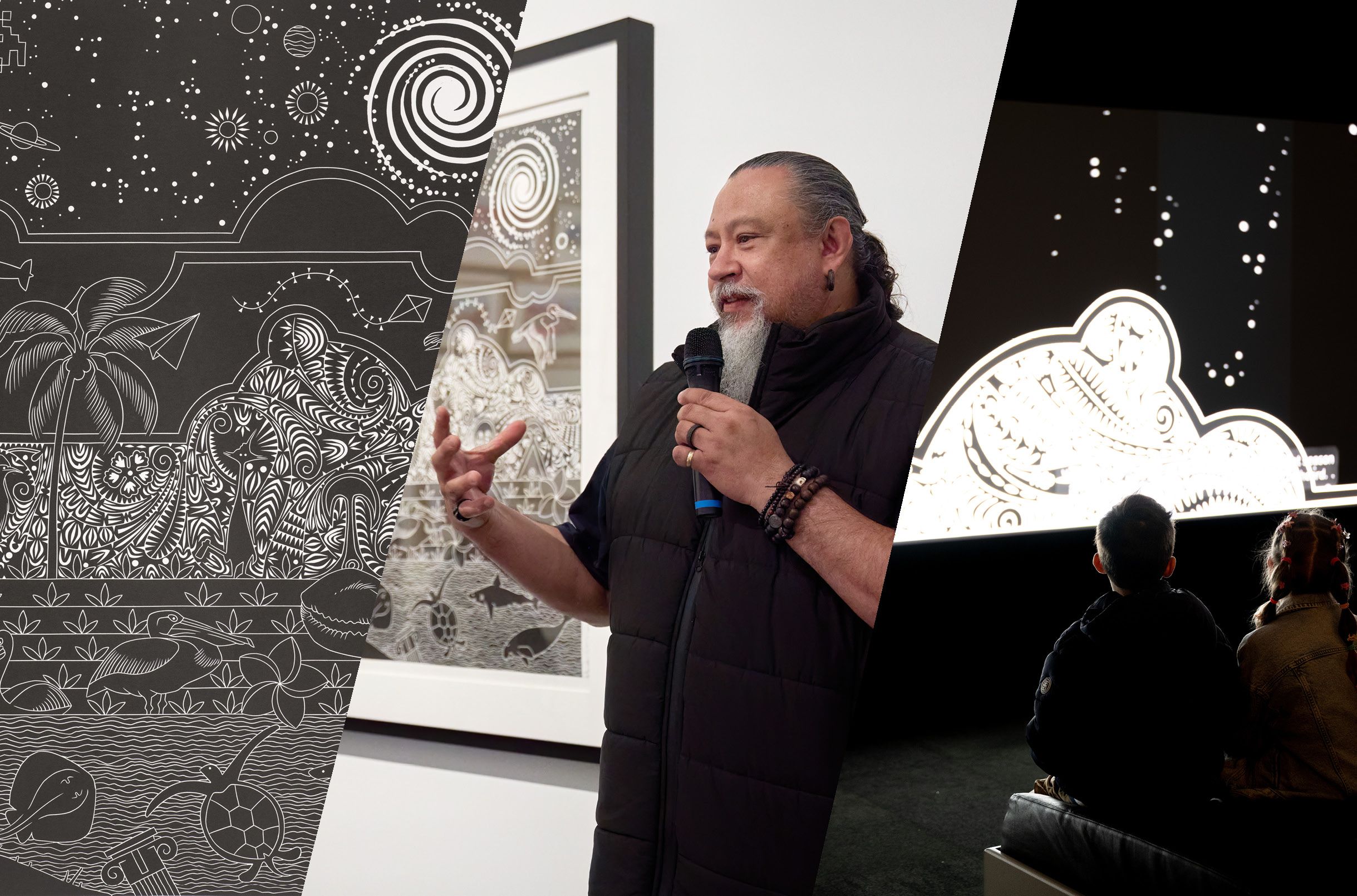 Brian Robinson, Maluyligal, Wuthathi and Dayak people, Australia b.1973 / Lagalgal: The Mysteries of our Land 2022