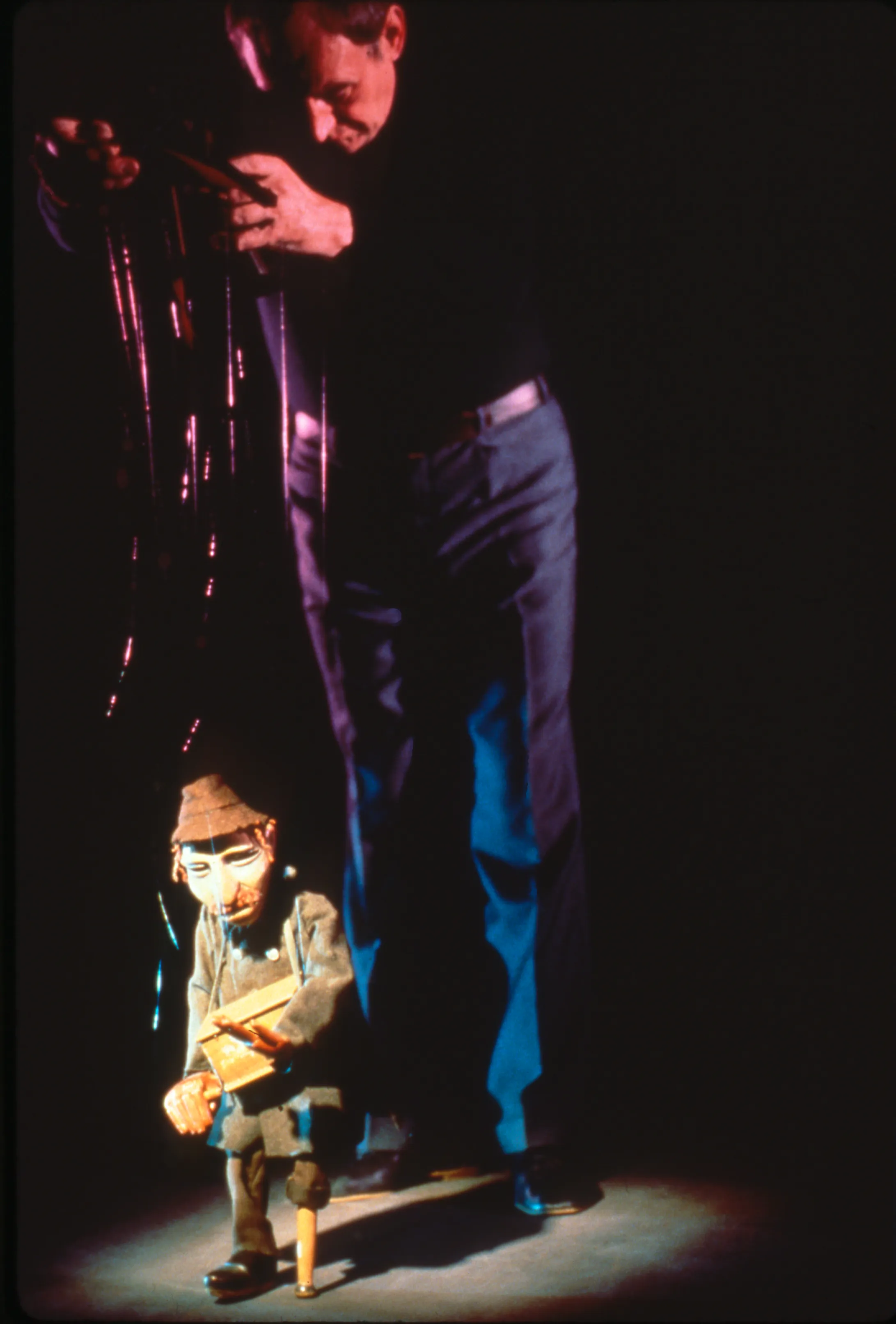 Production still from The World of Puppetry with Albrecht Roser 1985 / Director: Jim Henson / Image courtesy: Shout! Studios, The Jim Henson Company