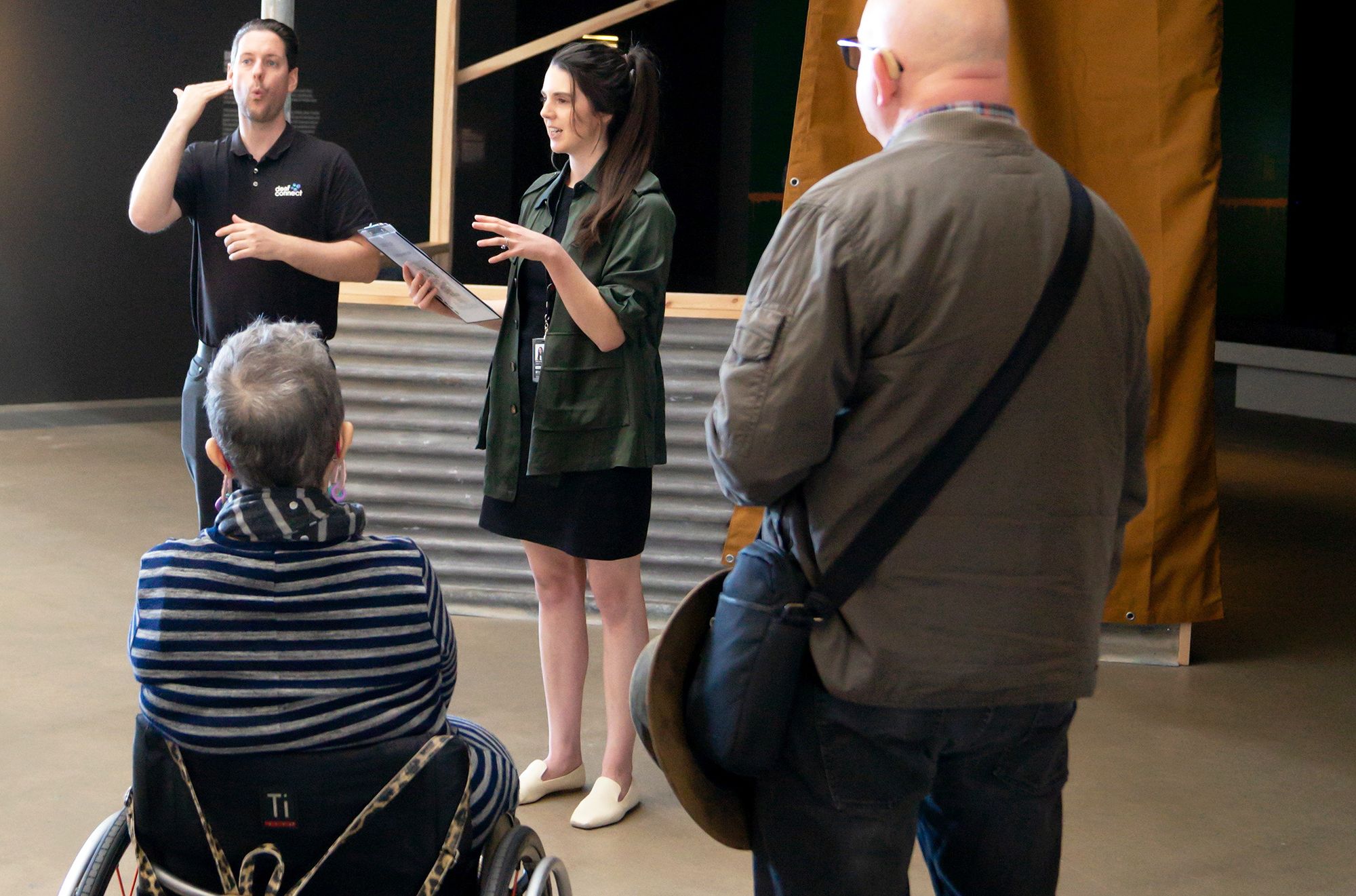 Auslan interpreted tour