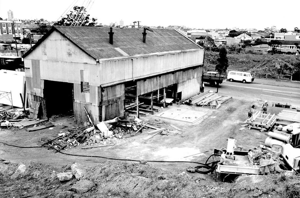 Queensland Art Gallery construction / Collection: QAGOMA Research Library