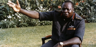 Production still from General Idi Amin Dada: A Self Portrait 1974 / Director: Barbet Schroeder / Image courtesy: Les Films du Losange