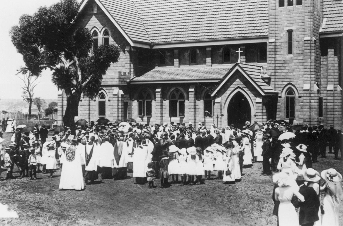 Consecration of St Andrews Anglican Church, 7 October 1913 / 99183509597702061 / Image courtesy: John Oxley Library, State Library of Queensland, Brisbane