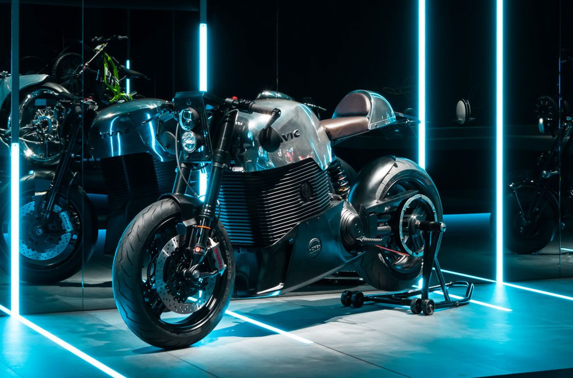 Savic C-Series 2020 / Courtesy: Savic Motorcycles / Photograph: Natasha Harth © QAGOMA