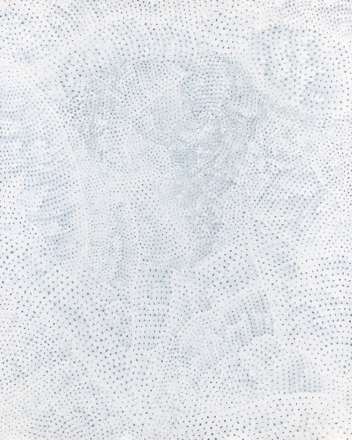 Yayoi Kusama, Japan b.1929/ Infinity nets 2000 / Synthetic polymer paint on canvas / 162 x 130cm / The Kenneth and Yasuko Myer Collection of Contemporary Asian Art / Purchased 2001 with funds from The Myer Foundation, a project of the Sidney Myer Centenary Celebration 1899–1999, through the Queensland Art Gallery Foundation / Collection: Queensland Art Gallery | Gallery of Modern Art, Brisbane / © Yayoi Kusama
