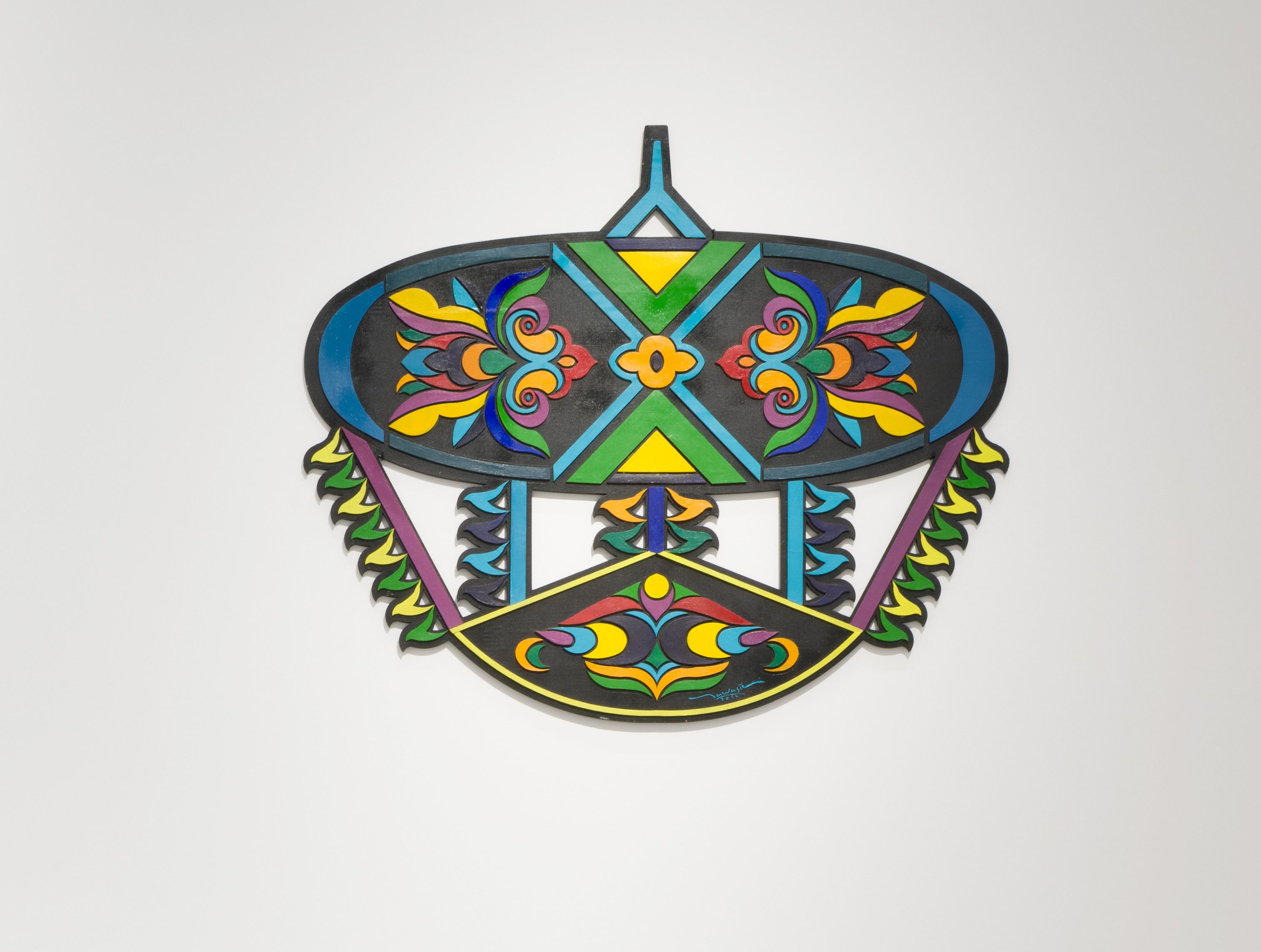 Rameer Tawasil / Tausug people / The Philippines 1969–2023 / Taguri (The Royal Kites of Sulu) 2022–23 / Acrylic on plyboard / Courtesy: Rohana Tawasil / © Estate of Rameer Tawasil / Photograph: C Callistemon, QAGOMA