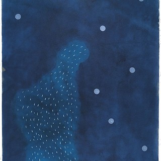 Judy Watson / Waanyi people / Australia b.1959 / grandmother’s song 2007 / Pigment and pastel on canvas / Purchased 2007 with funds from Margaret Greenidge through the Queensland Art Gallery Foundation and the Queensland Art Gallery Foundation Grant / Collection: Queensland Art Gallery | Gallery of Modern Art / © Judy Watson. Licensed by Viscopy, 2016