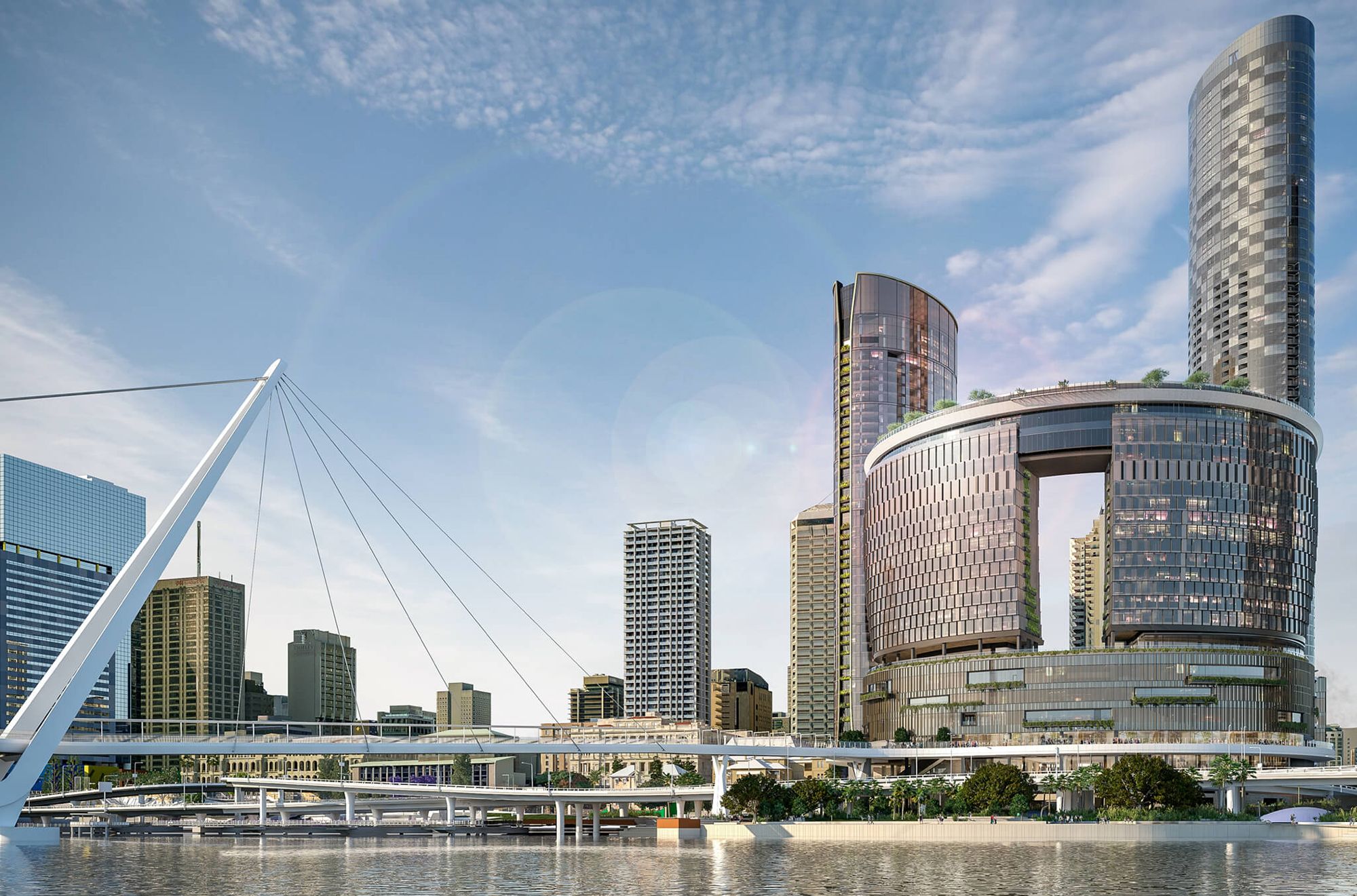 Queens Wharf, 2025 / Courtesy: Destination Brisbane Consortium