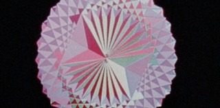 Production still from Euclidean Illusions 1979 / Director: Stan VanDerBeek / Image courtesy: LUX Film Distribution
