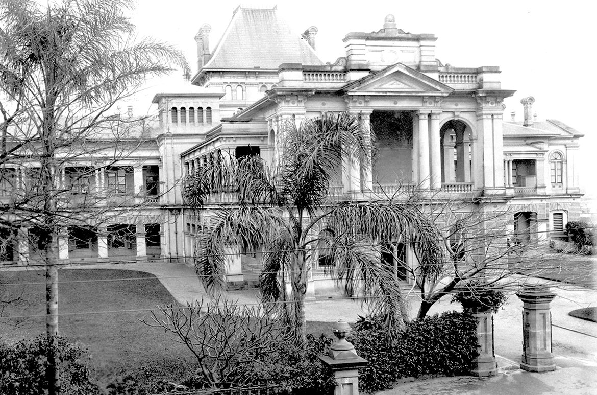Brisbane Supreme Court Building 1890 / ID ITM1127648 / Image courtesy: Queensland State Archives