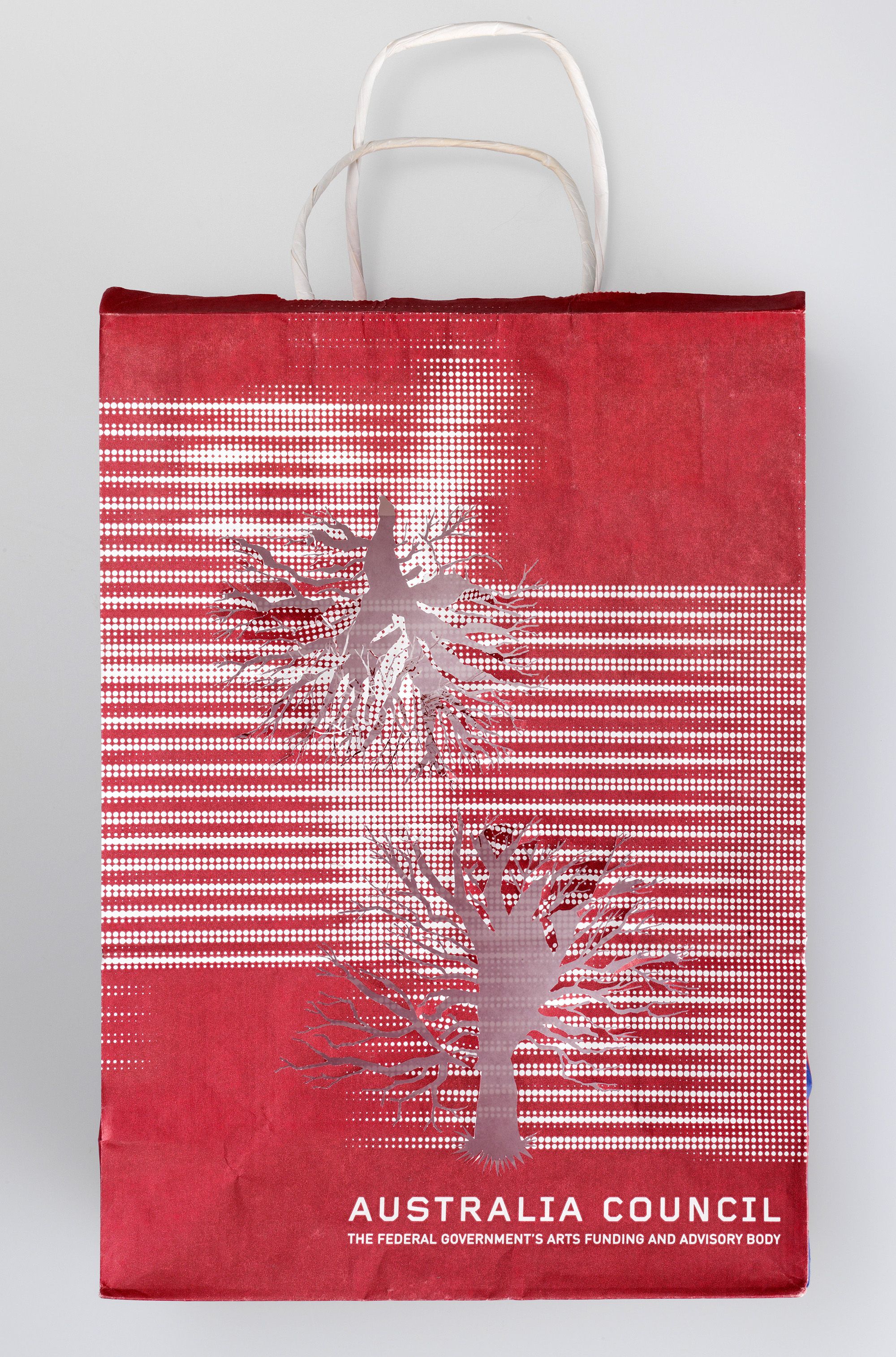 Yuken Teruya, Japan b.1973 / Notice - Forest 2006 / Paper and glue / c: 12 x 23.9 x 35cm (without handles); 12 x 23.9 x 45cm (with handles) / Purchased 2007. The Queensland Government's GOMA Acquisitions Fund / Collection: Queensland Art Gallery | Gallery of Modern Art / © Yuken Teruya