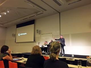 Plenary Session / ‘Build Risk Appetite’ / Janet Carding, Timothy Hart and Seb Chan