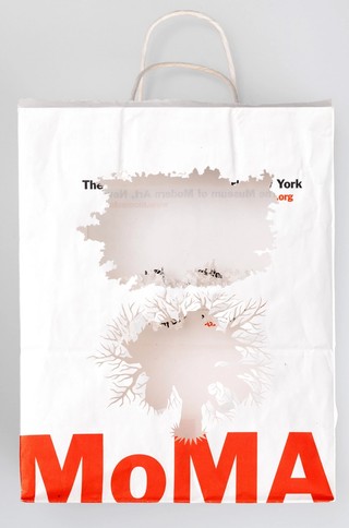 Yuken Teruya, Japan b.1973 / Notice - Forest 2006 / Paper and glue / e: 12.3 x 25.3 x 33cm (without handles); 12.3 x 25.3 x 42cm (with handles) / Purchased 2007. The Queensland Government's GOMA Acquisitions Fund / Collection: Queensland Art Gallery | Gallery of Modern Art / © Yuken Teruya