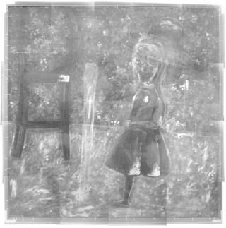 X-ray of Charles Blackman The Blue Alice 1956-57