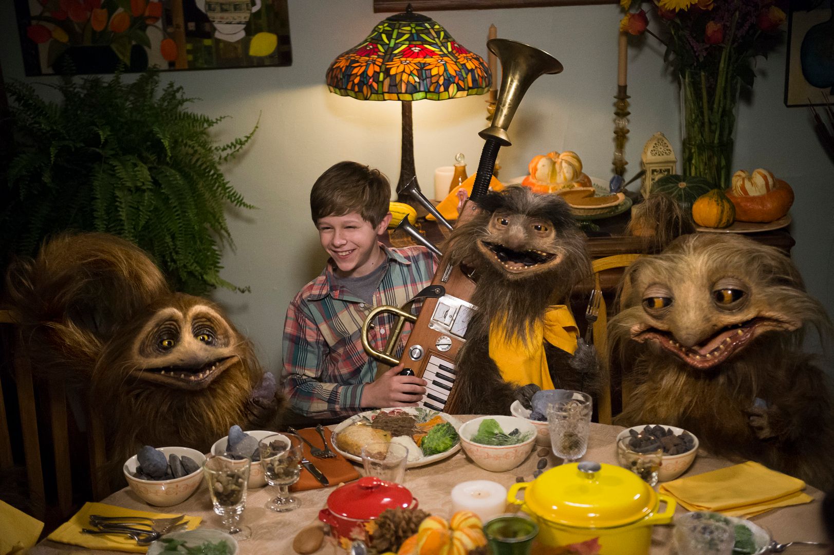 Production still from Jim Henson's Turkey Hollow 2015 / Director: Kirk Thatcher / Image courtesy: A+E Networks