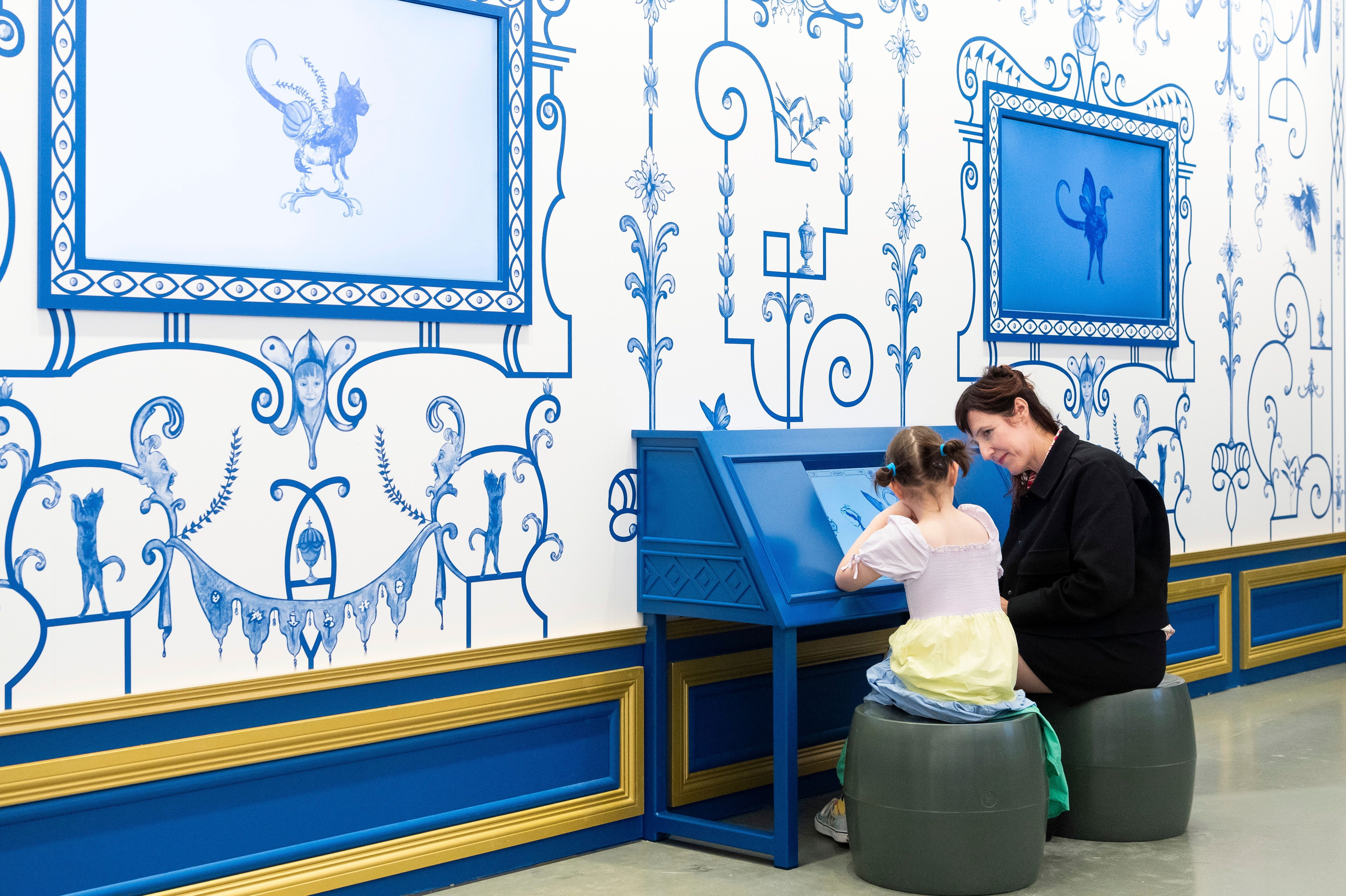 Installation view of ‘Natalya Hughes: The Castle of Tarragindi’, Children’s Art Centre, Gallery of Modern Art, Brisbane, 2023 / Photograph: C Baxter © QAGOMA