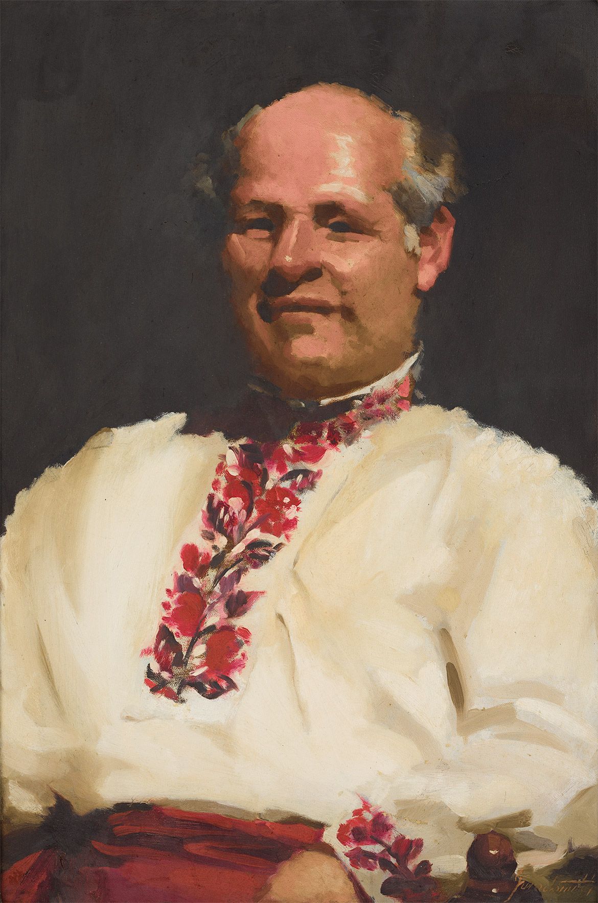 Vincent Juradowitch, Australia 1904‑83 / Misha Burlakov, pioneer of classical ballet in Australia 1941 / Oil on canvas / 76.5 x 50.7cm / Gift of John Cooper 1946 / Collection: Queensland Art Gallery | Gallery of Modern Art / © Estate of the artist