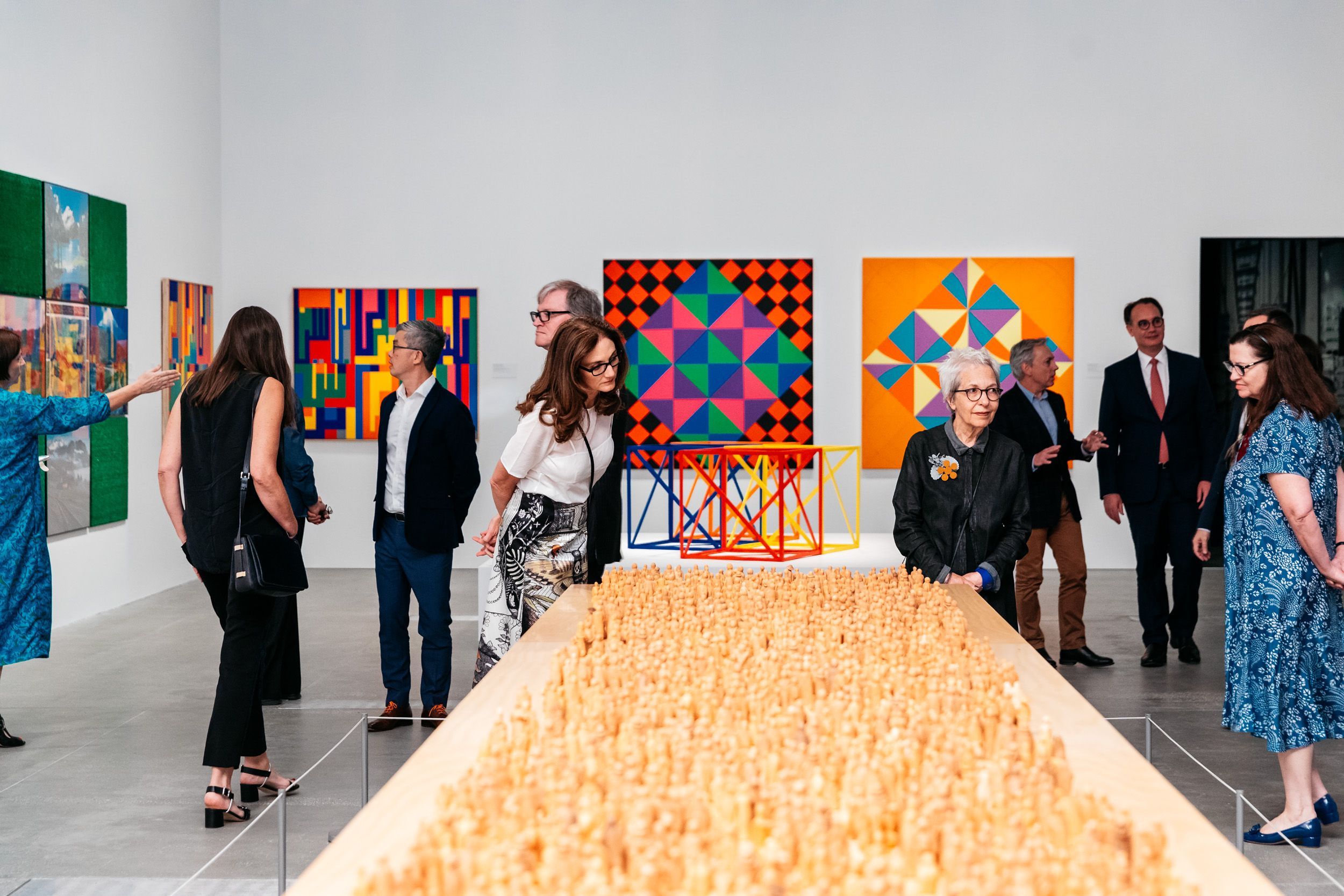 Contemporary Patrons preview ‘The 9th Asia Pacific Triennial of Contemporary Art’ (APT9), GOMA, November 2018 / Photograph: J Ruckli
