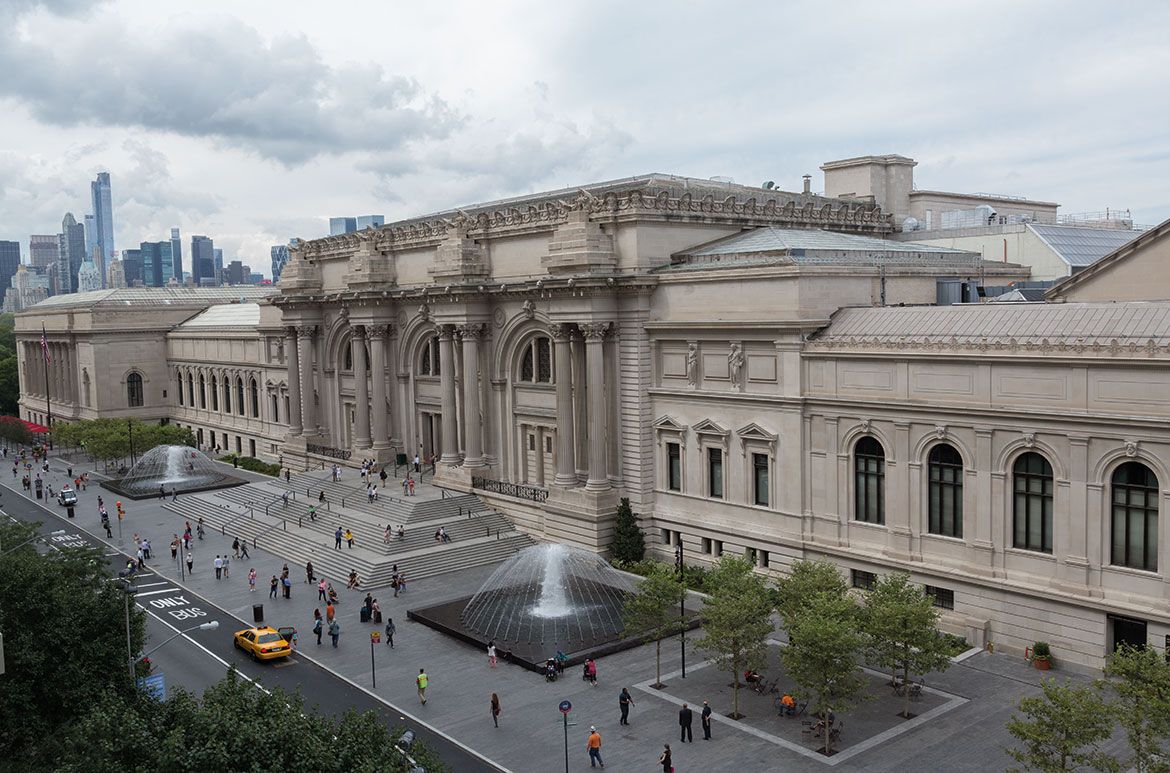 The Metropolitan Museum of Art’s 300-metre-long facade from the north-west / © The Metropolitan Museum of Art, New York
