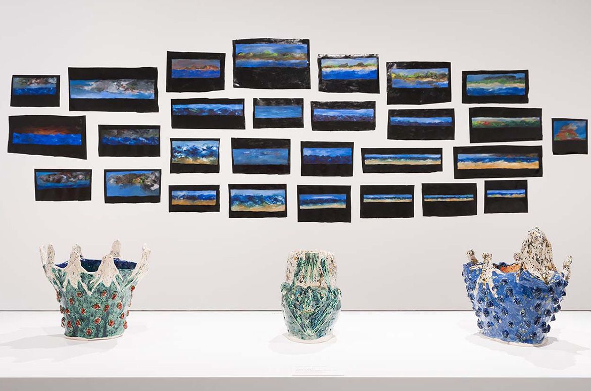 Installation view, ‘GOMA Q: Contemporary Queensland Art’ 2015