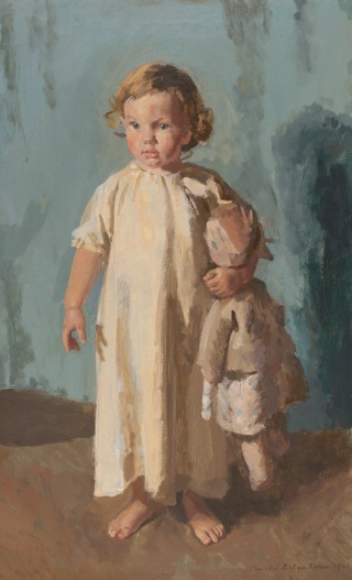 Amalie Colquhoun, Australia c.1894‑1974 / The rag doll 1941 / Oil on canvas / 102 x 63.5cm / Gift of Sir Leon Trout through the National Gallery Society of Queensland in memory of his mother 1953 / © QAGOMA