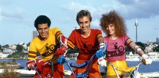 Production still from BMX Bandits 1983 / Director: Brian Trenchard-Smith / Image courtesy: Umbrella Entertainment
