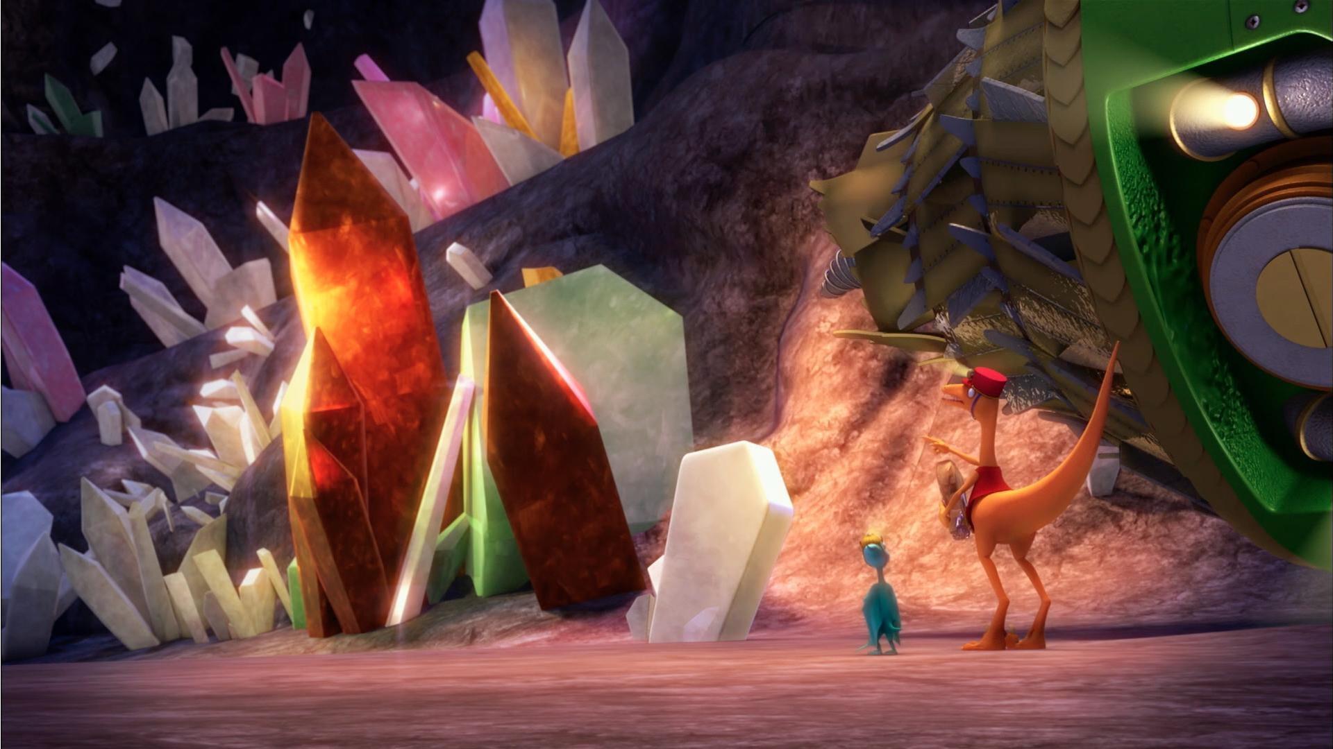 Production still from Dinosaur Train: What’s at the Centre of the Earth? 2016 / Directors: Craig Bartlett, Terry Izumi / Image courtesy: The Jim Henson Company