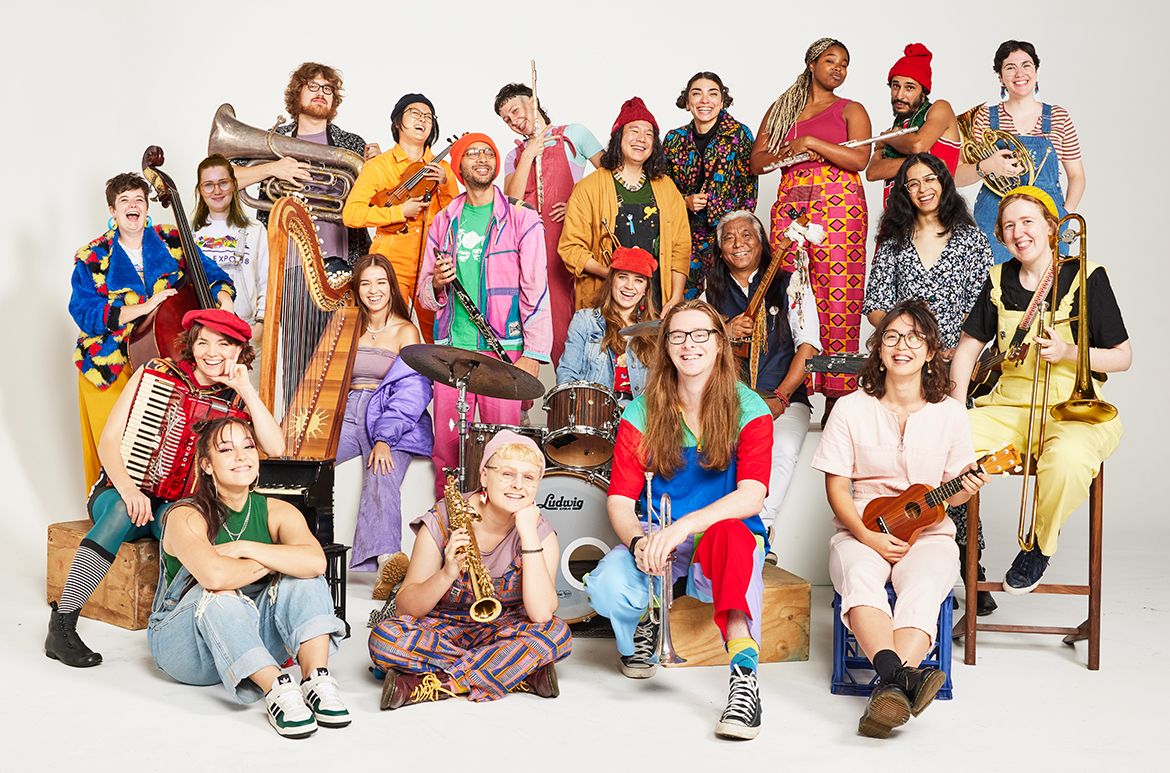 Matt Hsu’s Obscure Orchestra / Photograph: Rod Pilbeam