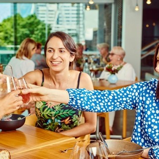 Private group lunch experience at the GOMA Restaurant/ Photograph: J Ruckli © QAGOMA