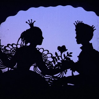 Production still from Cinderella 1922 / Director: Lotte Reiniger / Image courtesy: BFI National Archive
