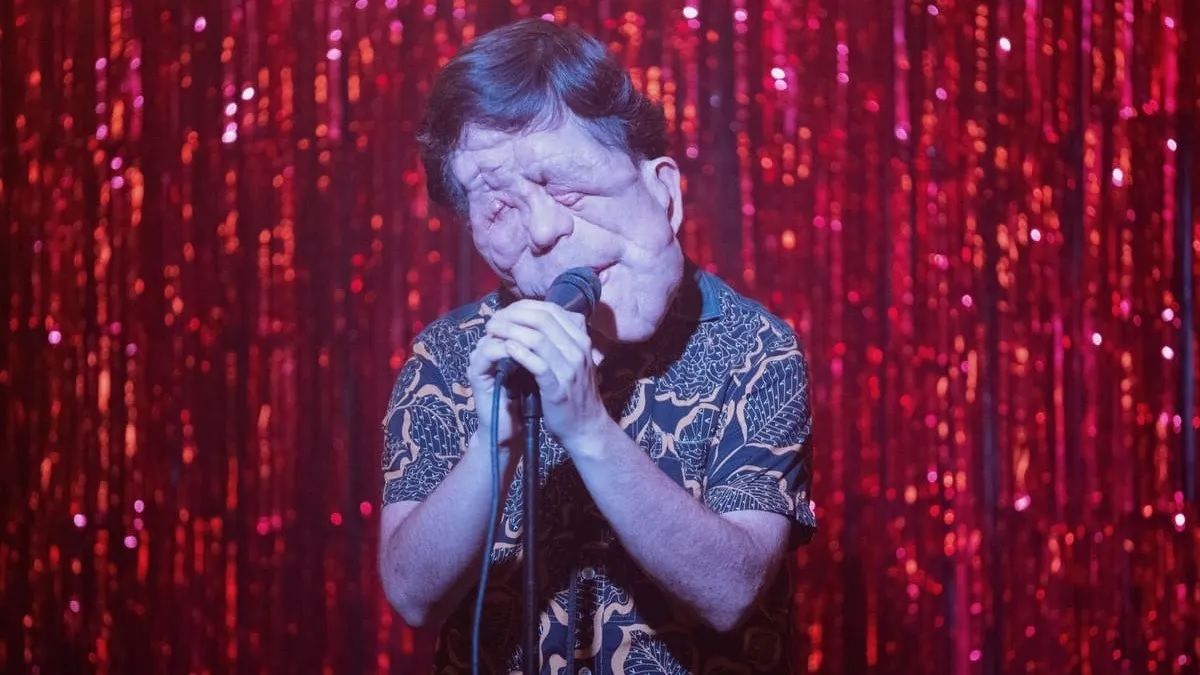 Production still from A Different Man 2024 / Director: Aaron Schimberg / Image courtesy: Kismet Movies