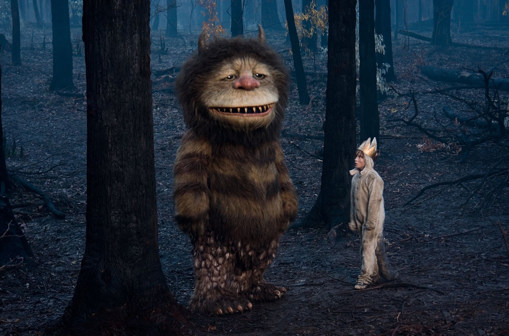 Production still from Where the Wild Things Are 2009 / Director: Spike Jonze / Image courtesy: Roadshow Films.