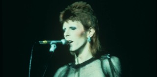 Production still from Ziggy Stardust and the Spiders from Mars 1979 / Director: DA Pennebaker / Image courtesy: DCD Rights