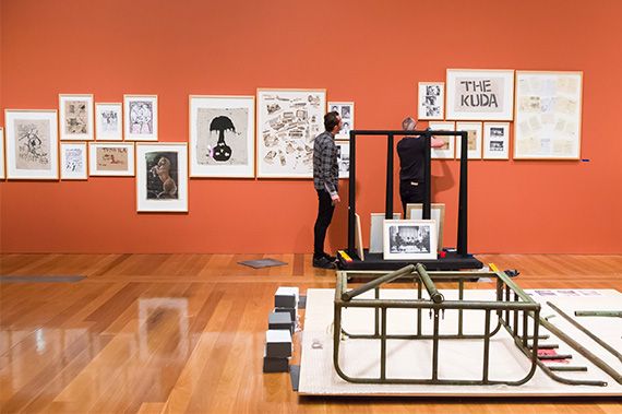 Gallery of Modern Art Gallery 3.3, 3.4 Time of Others Exhibition no. 2016.09 Organisation Queensland Art Gallery | Gallery of Modern Art; Museum of Contemporary Art, Tokyo National Museum of Art, Osaka; Singapore Art Museum; Japan Foundation Asia Center Start date 11.06.2016 End date 18.09.2016 installation process