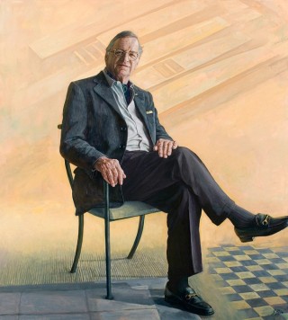 Jiawei Shen / L. Gordon Darling AC CMG 2006 / Oil on canvas / Purchased with the assistance of the Mundango Charitable Trust and Claudia Hyles 2006 / Collection: National Portrait Gallery, Canberra / © Jiawei Shen