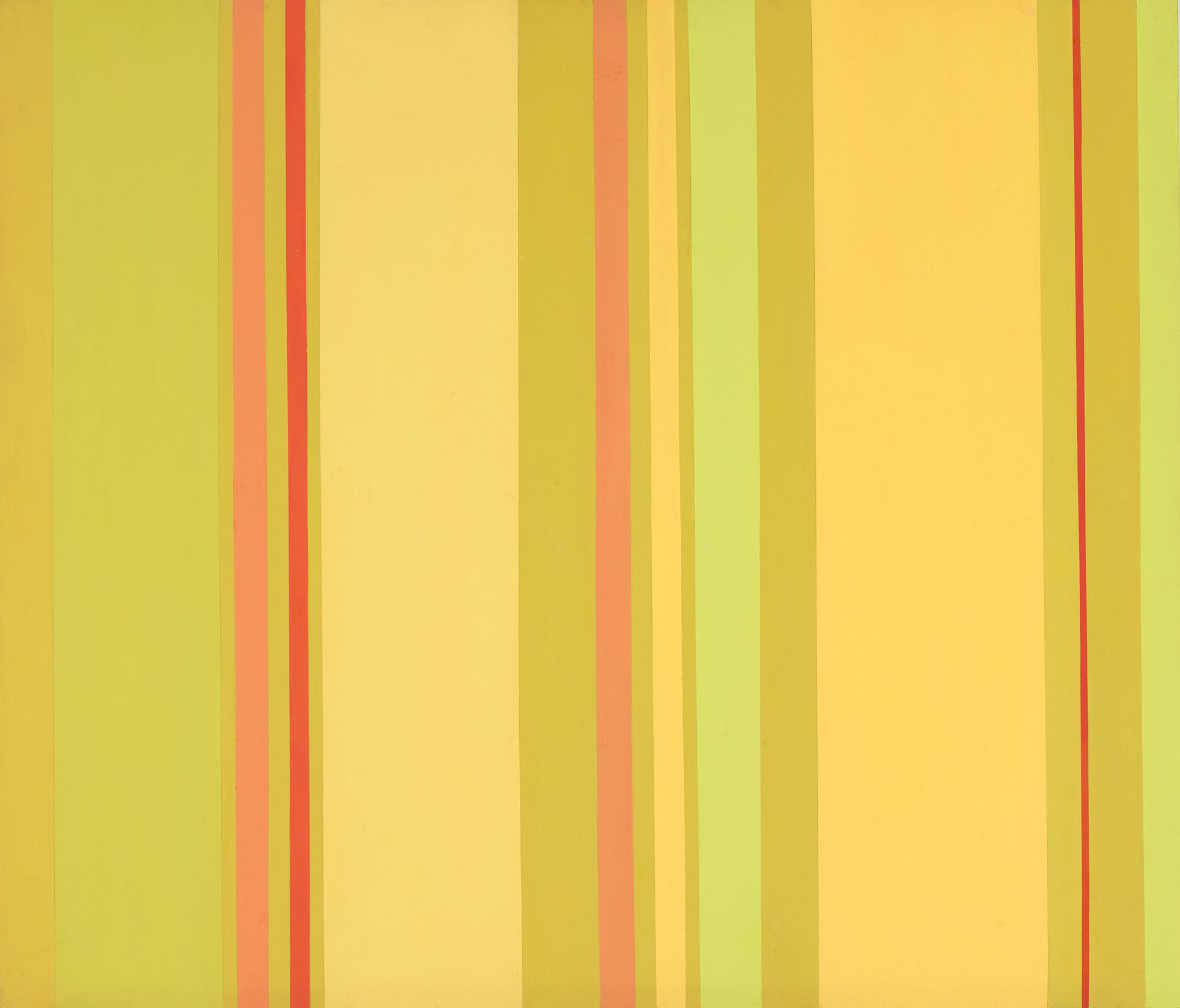 Mary Norrie, Australia 1917–2005 / Green abstract 1970 / Synthetic polymer paint on board / 92 x 106.5cm / Gift of Angus Norrie through the QAG Foundation 2006 / Collection: Queensland Art Gallery | Gallery of Modern Art / © Mary Norrie Estate