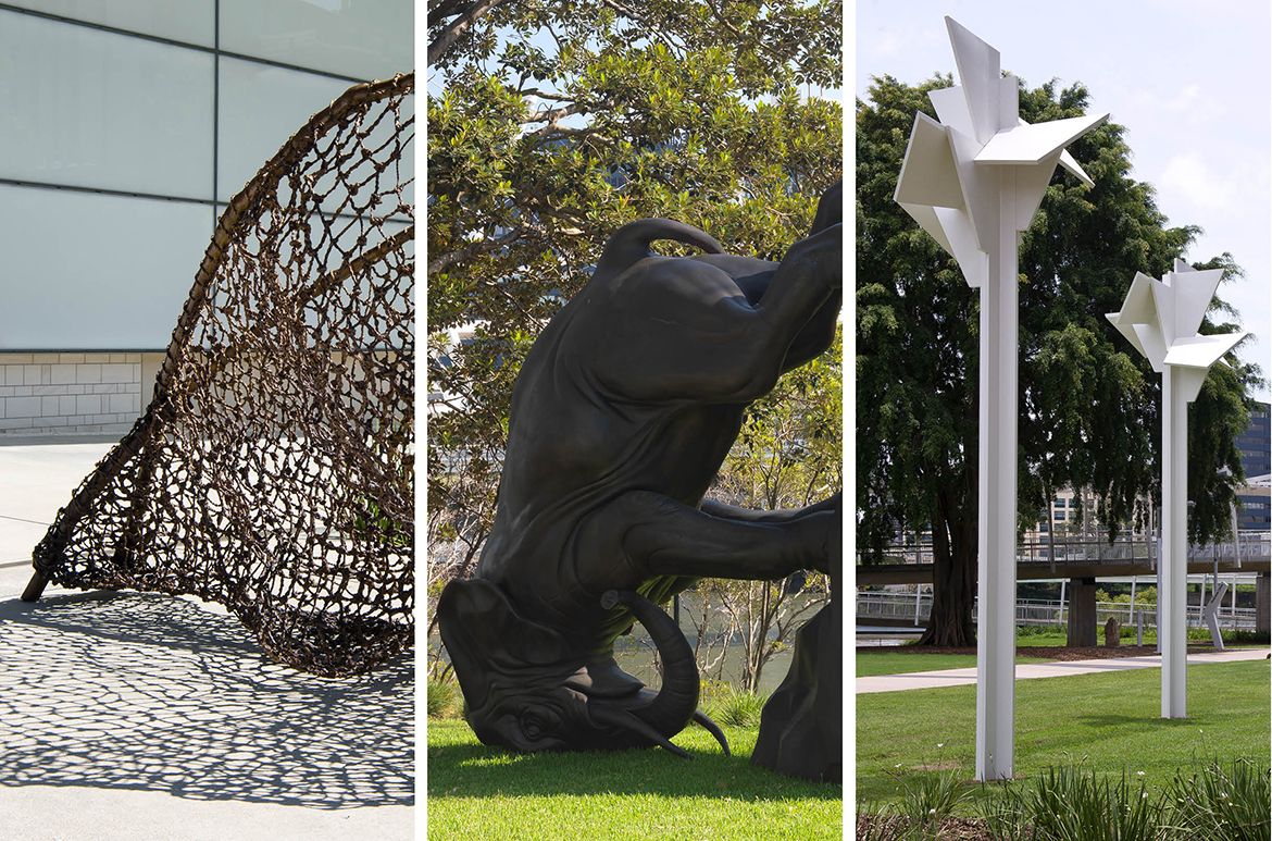 GOMA sculpture walk