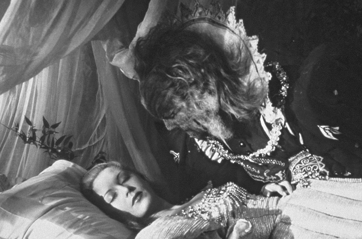 Production still from La Belle et la Bête (Beauty and the Beast) (detail) 1946 / 35mm, black and white, mono, 96 minutes, France, French (English subtitles) / Director/script: Jean Cocteau, France 1889–1963; Cinematographer: Henri Alekan; Editor: Claude Iberia / Cast: Jean Marais, Josette Day / Image courtesy: Société nouvelle de distribution (SND), Paris / © Société nouvelle de distribution (SND) / 1996–98 AccuSoft Inc. All Rights Reserved